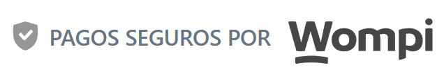 Pagos seguros por Wompi